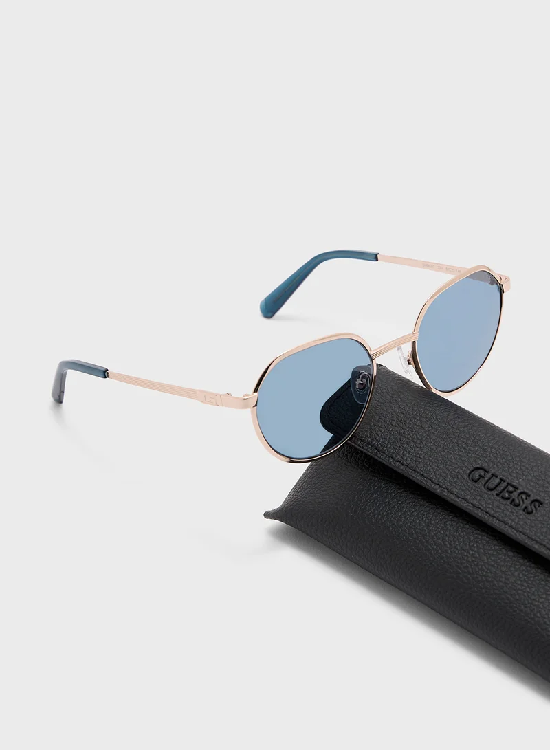 GUESS Pentagon Sunglasses