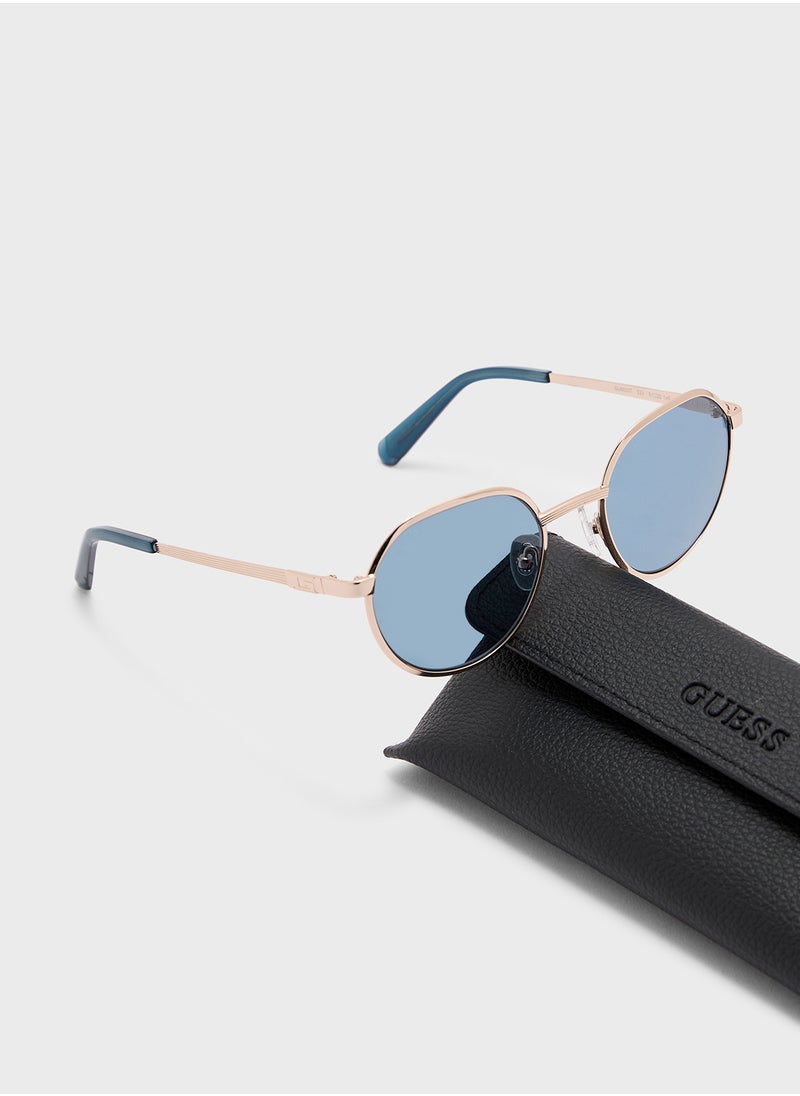 GUESS - Pentagon Sunglasses - Image 1