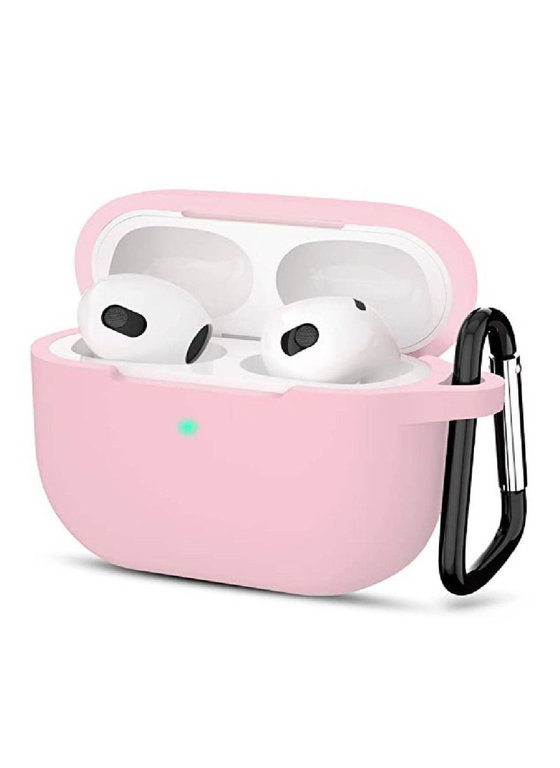 Generic - AirPods 3 Protective Silicone Cover Case Pink - Image 1
