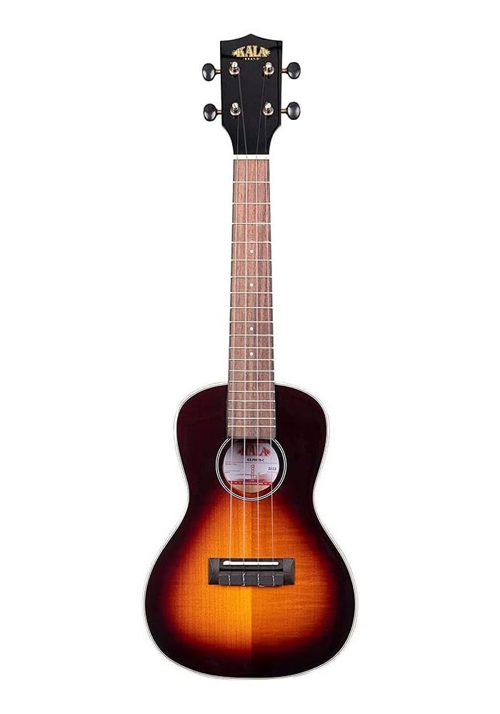 Kala كالا KA-FMTB-C كمان كونشيرت من خشب القيقب المشتعل - Image 1