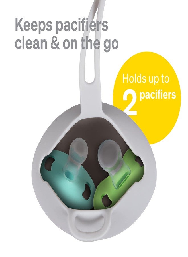 Love Noobs Pacifier Holder by LoveNoobs, Silicone Pacifier Case, Binky Holder Case for Travel, BPA/BPS Free, Paci Box - Image 3
