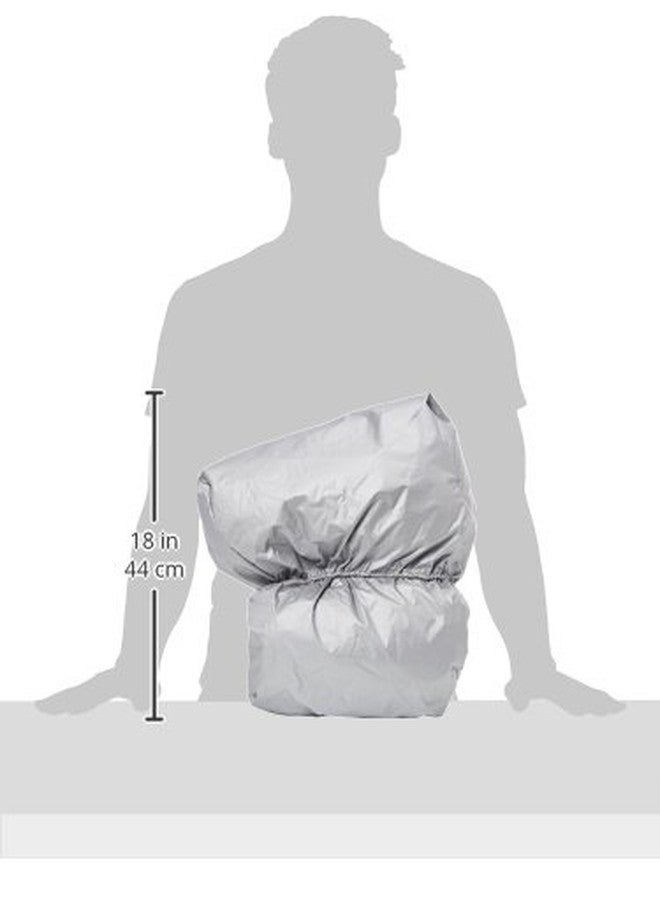 توبيك حقيبة Topeak MTX Trunk Bag EXP & DXP للدراجات الهوائية، غطاء واقٍ من المطر، فضي، 4.5 سم × 25.15 سم × 10.67 سم - Image 5