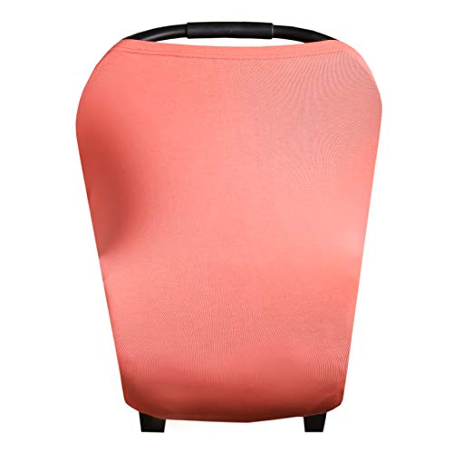 Copper Pearl Stella Multi-Use Cover: Car Seat, Nursing & Stroller Cover - Sun Protection, All-Season, Stretchy Fabric, Easy Access - Image 1