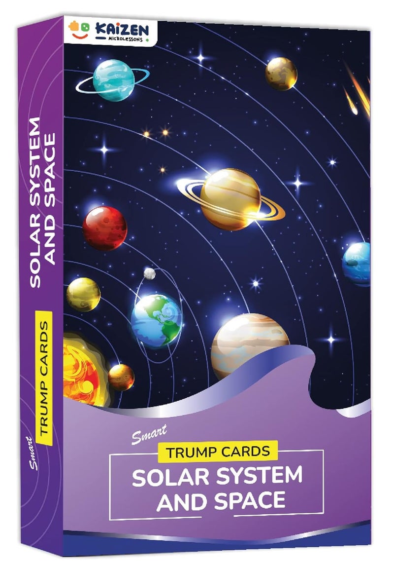 Kaizen MicroLessons Kid Dedicated Deck Card Games (Trumps: Solar) - Image 1