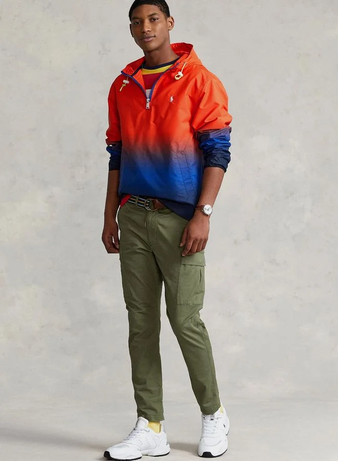 POLO RALPH LAUREN Logo Ombré Pullover Jacket