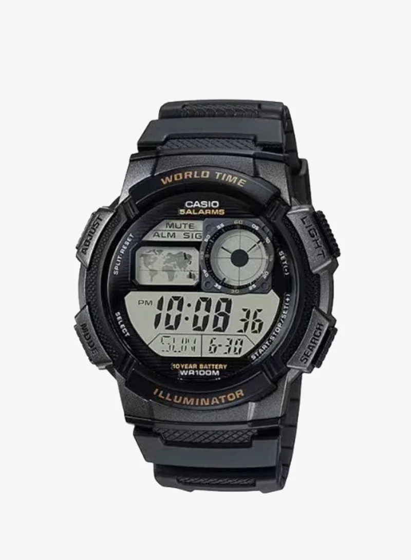 Casio Men's Resin Digital Watch AE-1000W-1AVDF - 45 mm