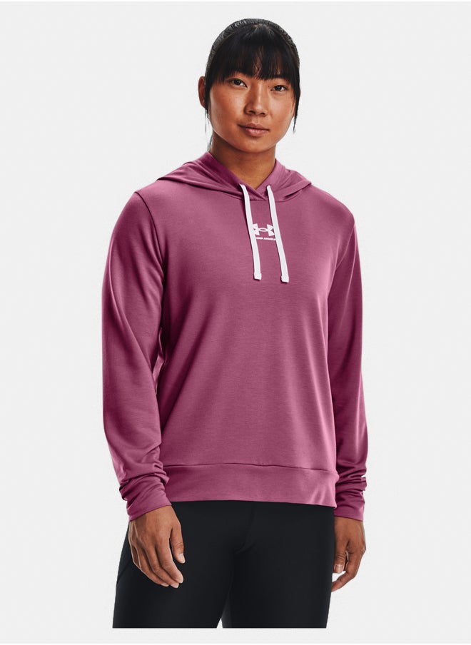 UNDER ARMOUR - Rival Terry Hoodie - Image 1