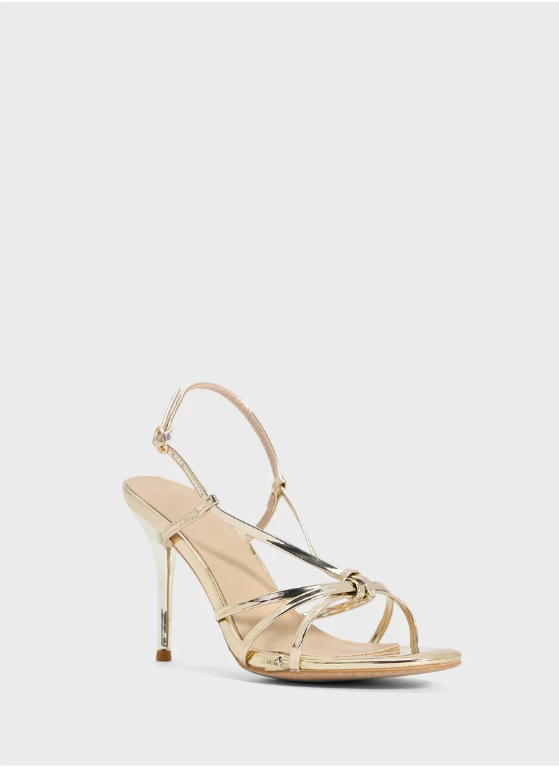 ايلا ليمتد اديشن Sling Back Metallic Sandal