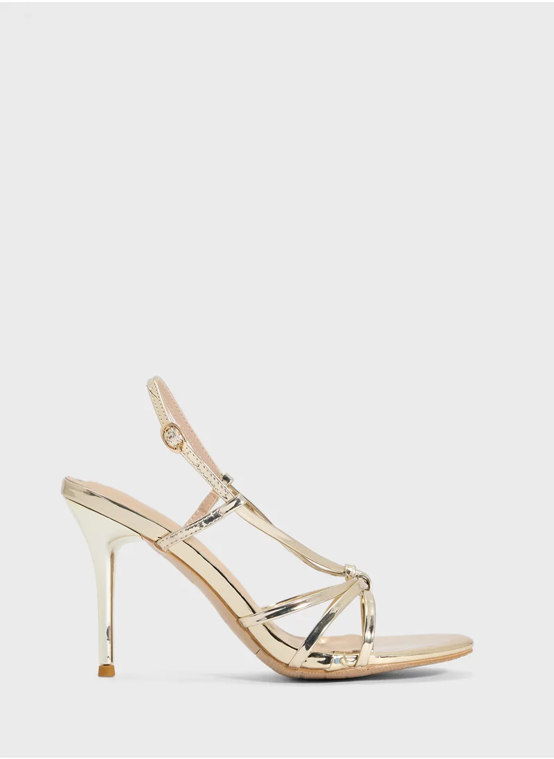 Ella Limited Edition Sling Back Metallic Sandal