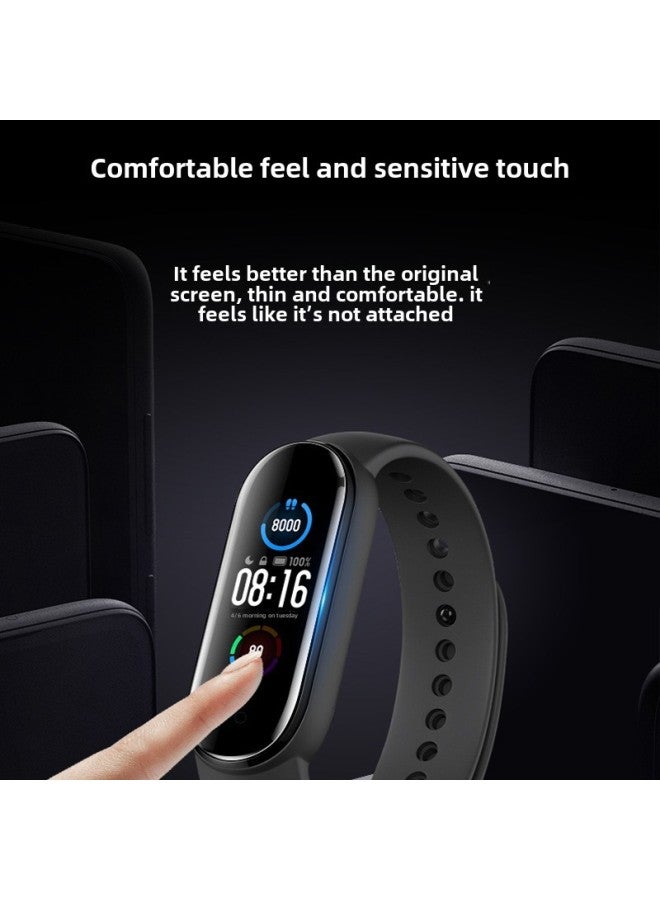 For Millet Bracelet 9Pro Protective Film M7 Hydraulic Film HD SmartBand6 Film Full Screen Curved Surface Soft-Color:3D Composite Film (1 Piece Set)-Dimensions:Mi Band 8pro  - Image 5