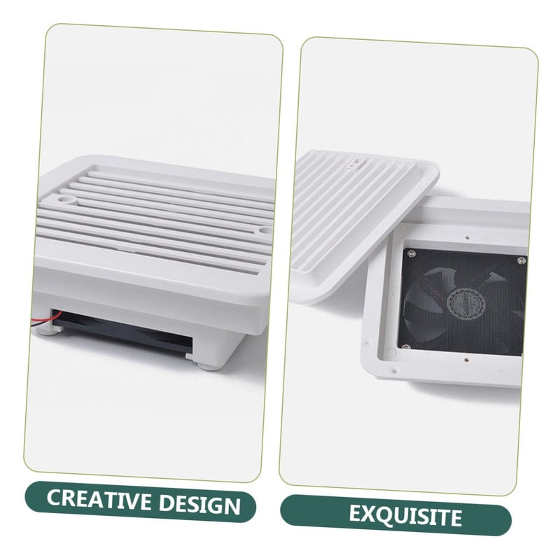 12V 8 Inch RV Bathroom Roof Ventilation Fan Quiet Exhaust Outlet Replacement Part for Camper Van Air Exchange - Image 4