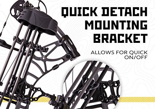 Trophy Ridge 5-Spot Archery Arrow Quiver, Black - Image 4
