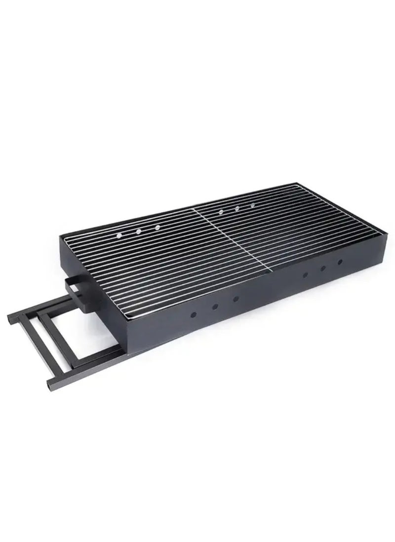 AFCO Barbeque Foldable Iron Charcoal Grill with X-Shape Stand, For Outdoor Camping - pzsku/ZAE0F2370177ECFAA1D25Z/45/_/1733833168/0e53fc90-0151-45c2-bd49-6cbe4454a619