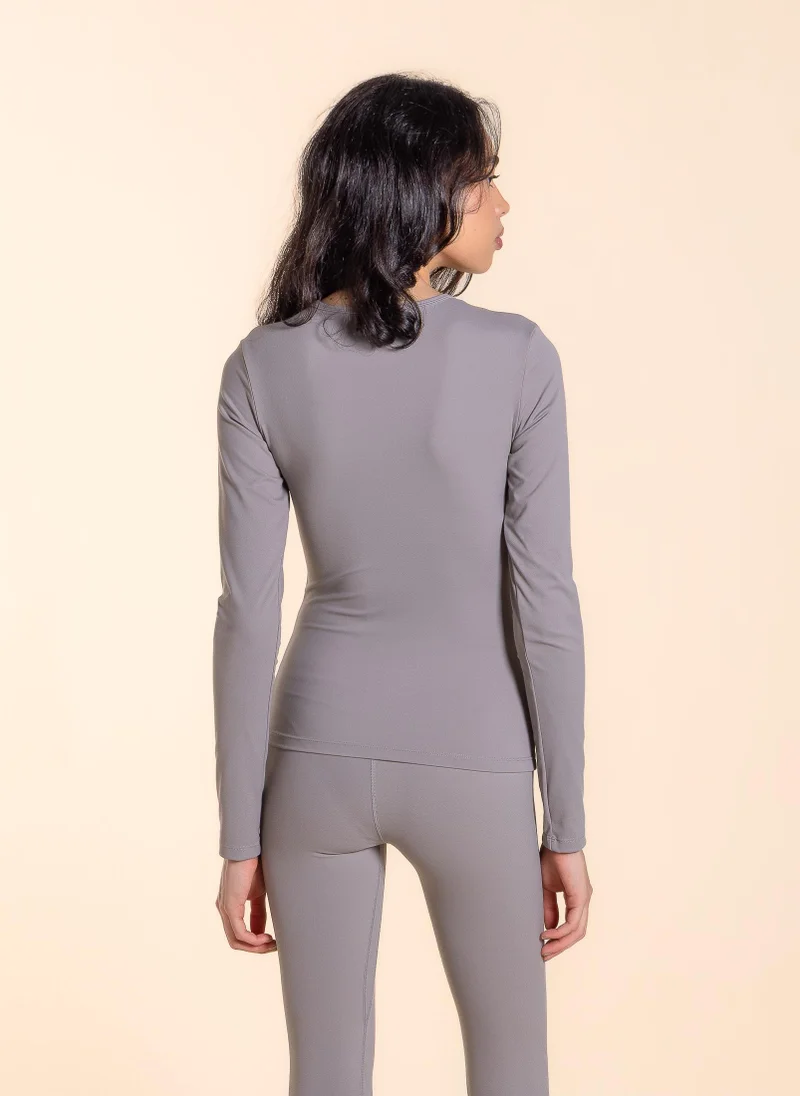 شايبس بلوزة بأكمام طويلة ناعمة