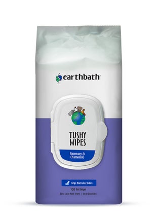 Earthbath Tushy Wipes with Rosemary & Chamomile - Gentle and Soothing Pet Cleansing Wipes - pzsku/ZAE0F5626464FDB5EE933Z/45/_/1719645178/4c805aab-d9c4-4fed-9586-96f666a67c4f