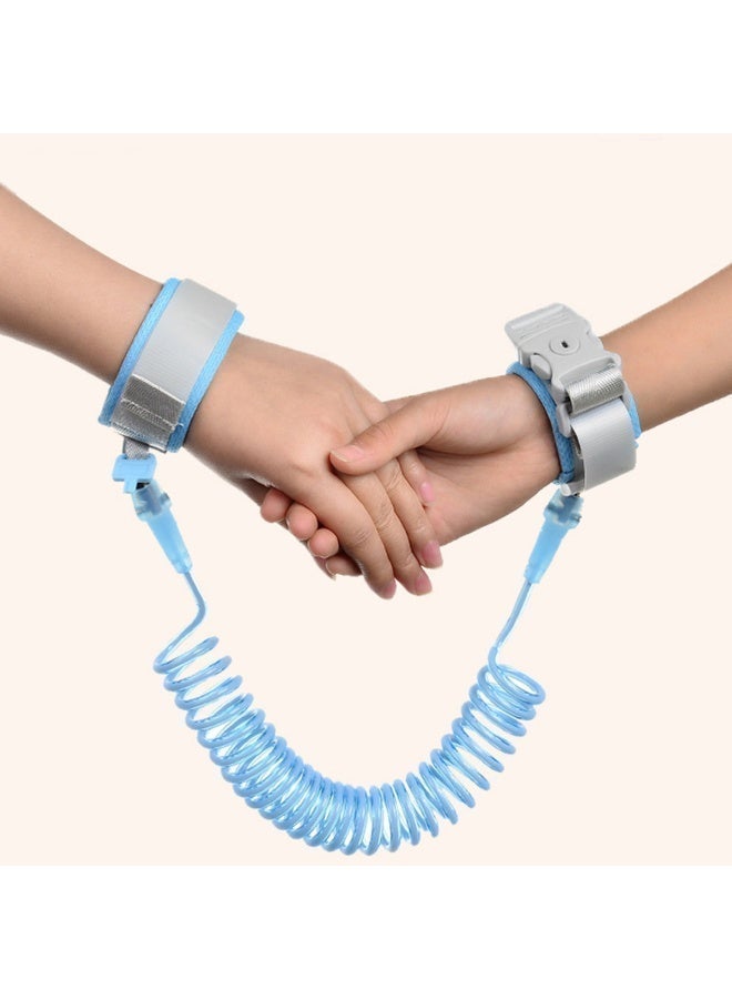 Toddler Anti Lost Safety Harness Walking Leash, Child Wrist Link with Key Lock, 2M Adjustable Kids Safety Leash, 360° Rotating Stretchable Rope, Comfortable Wristband for Baby Boys Girls, Travel, Shopping, Outdoor Walking - Image 2