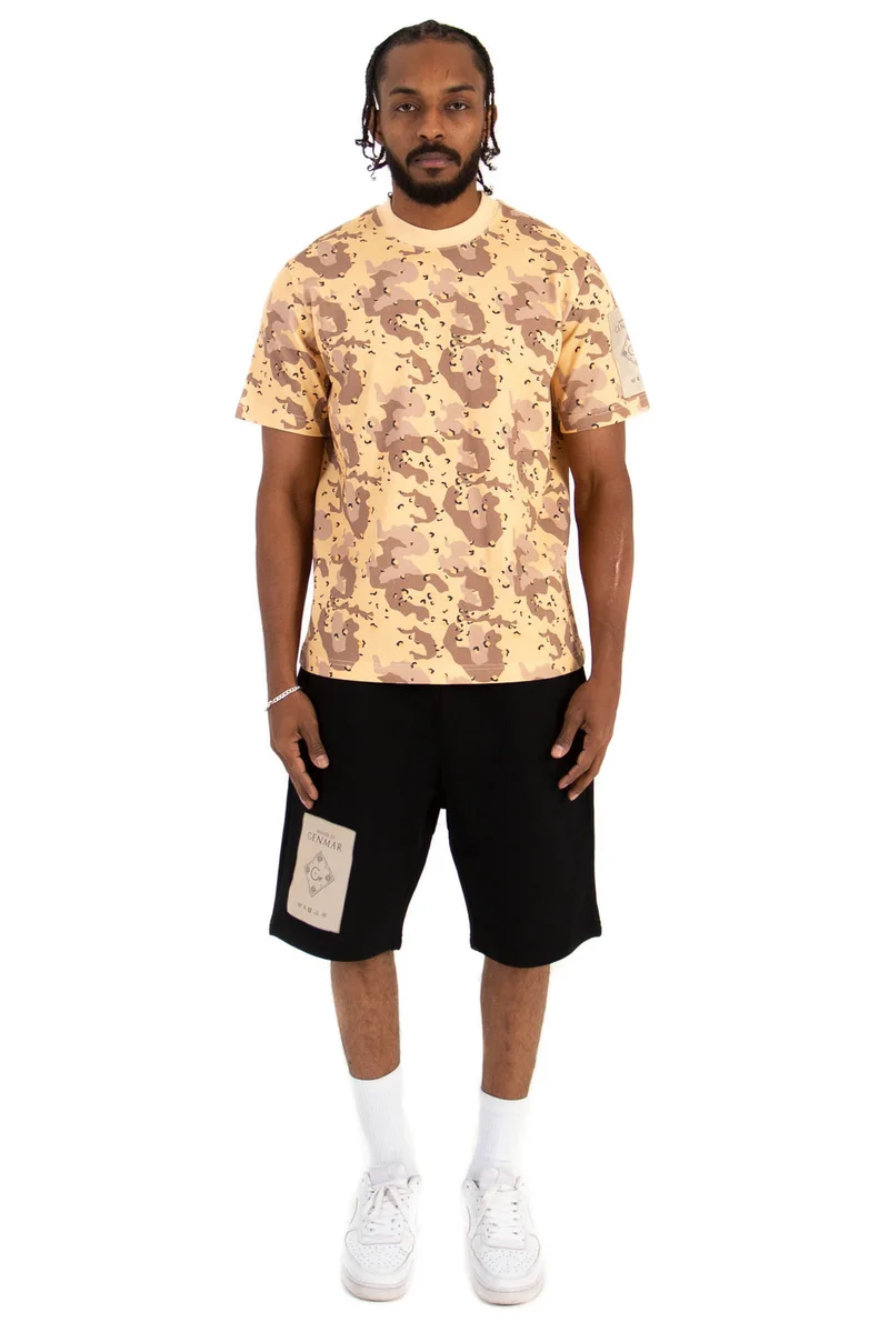 هاوس اوف سينمار Black Short With Cenmar Patch