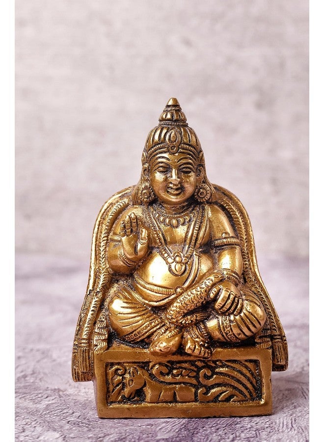 The Advitya تمثال كوبر النحاسي أدفيتيا لفاستو | تمثال كوبر النحاسي | تمثال كوبر | تمثال كوبر للثروة والازدهار، العبادة، المعبد، المنزل، المكتب، الأعمال، هدية حظ سعيد (النموذج 1) - Image 3
