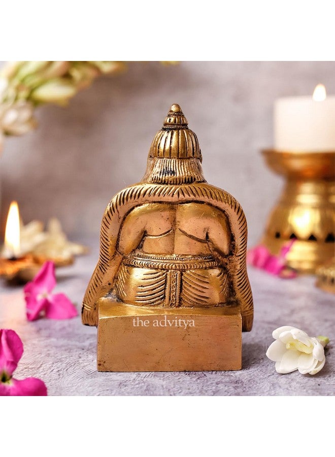 The Advitya تمثال كوبر النحاسي أدفيتيا لفاستو | تمثال كوبر النحاسي | تمثال كوبر | تمثال كوبر للثروة والازدهار، العبادة، المعبد، المنزل، المكتب، الأعمال، هدية حظ سعيد (النموذج 1) - Image 5