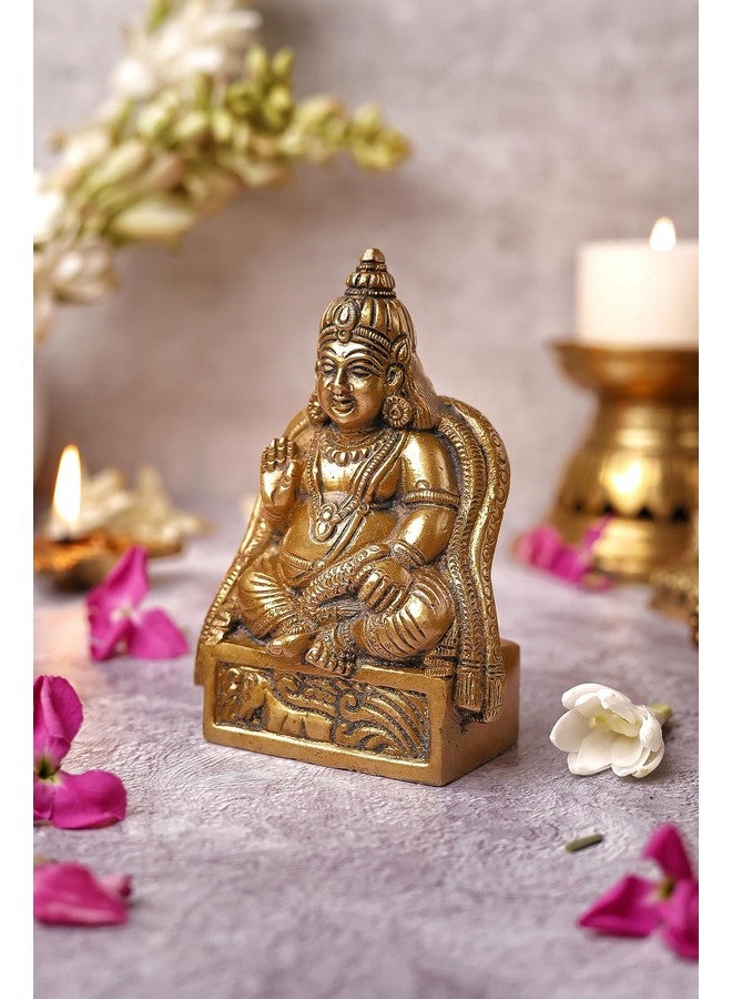 The Advitya تمثال كوبر النحاسي أدفيتيا لفاستو | تمثال كوبر النحاسي | تمثال كوبر | تمثال كوبر للثروة والازدهار، العبادة، المعبد، المنزل، المكتب، الأعمال، هدية حظ سعيد (النموذج 1) - Image 4