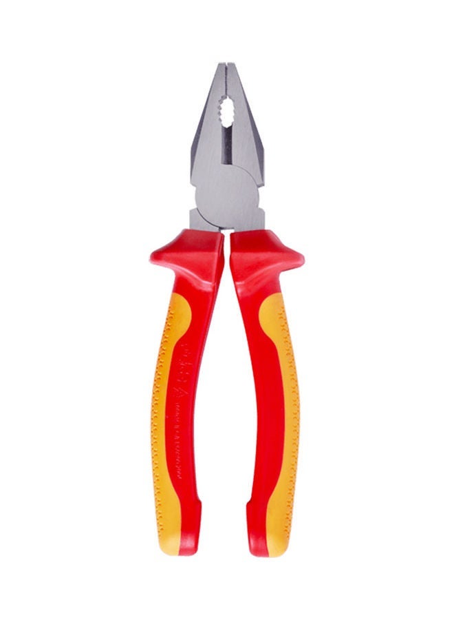 NIBEMINENT Lineman's Pliers Red/Yellow/Silver  - Image 1