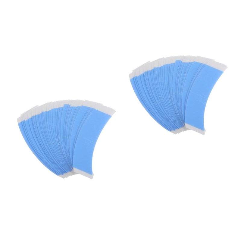 2 Packs Invisible Hair Extension Adhesive Tape Double Sided for Women Girls - Image 4