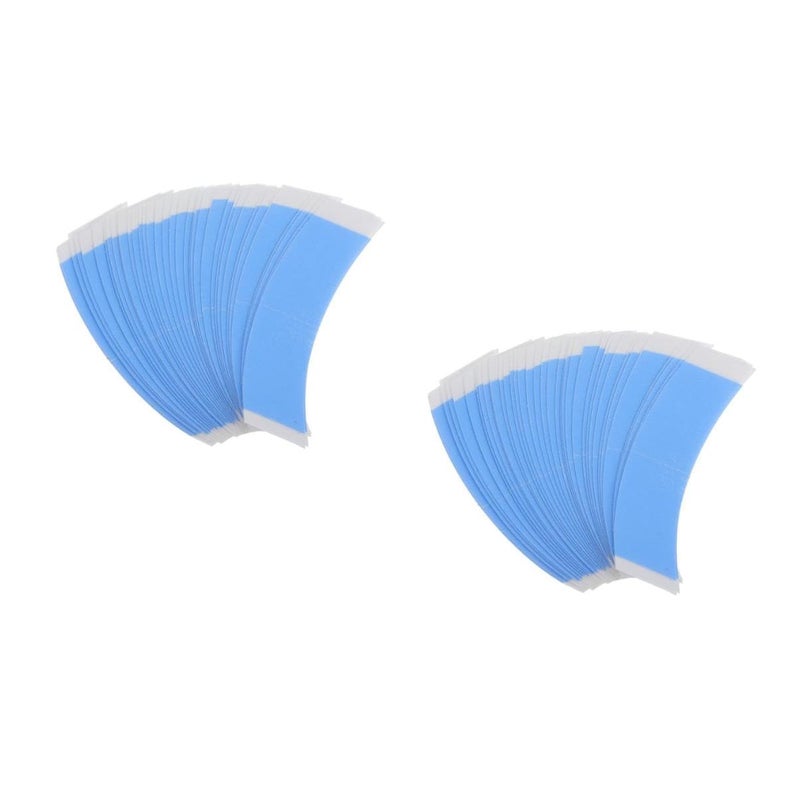 2 Packs Invisible Hair Extension Adhesive Tape Double Sided for Women Girls - Image 1