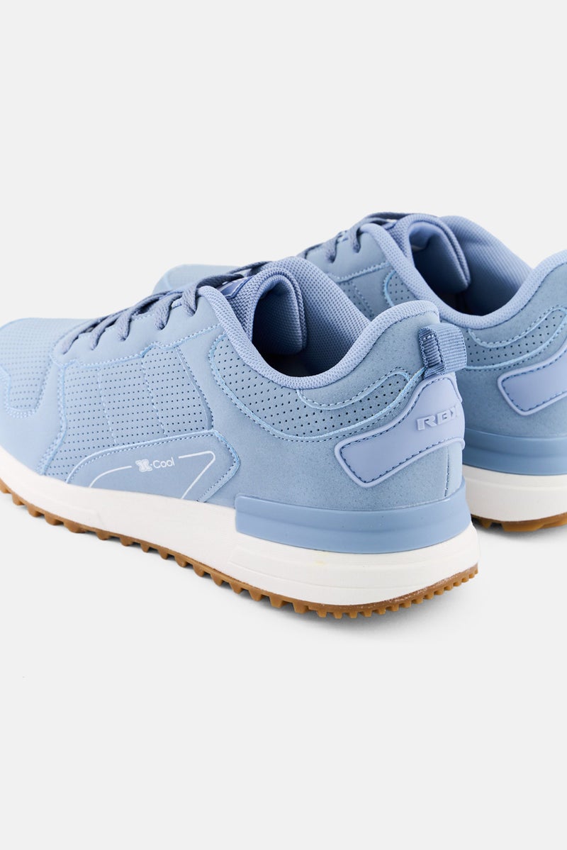 RBX Women Lace Up Outdoor Shoes, Light Blue - Image 2