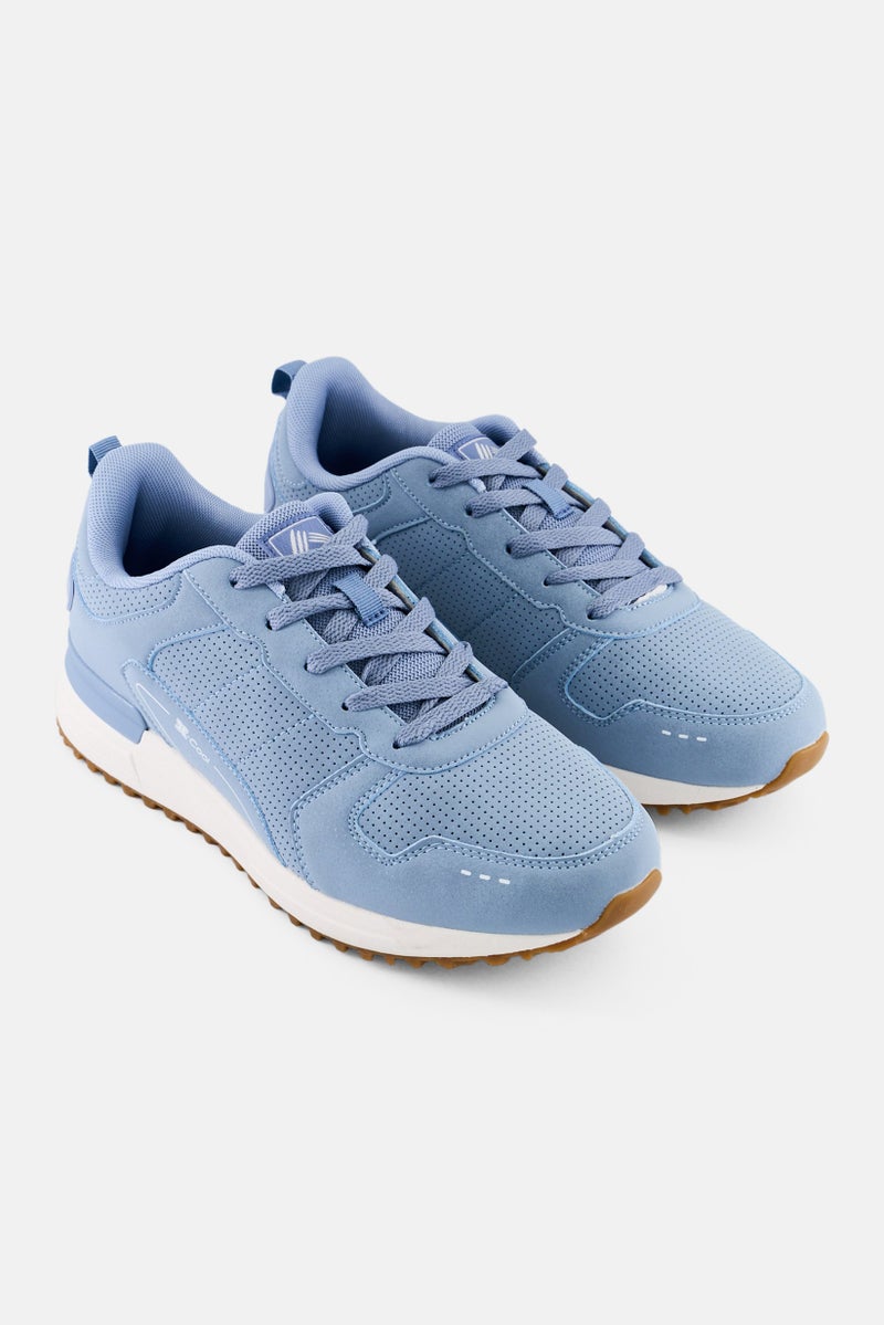 RBX Women Lace Up Outdoor Shoes, Light Blue - Image 1