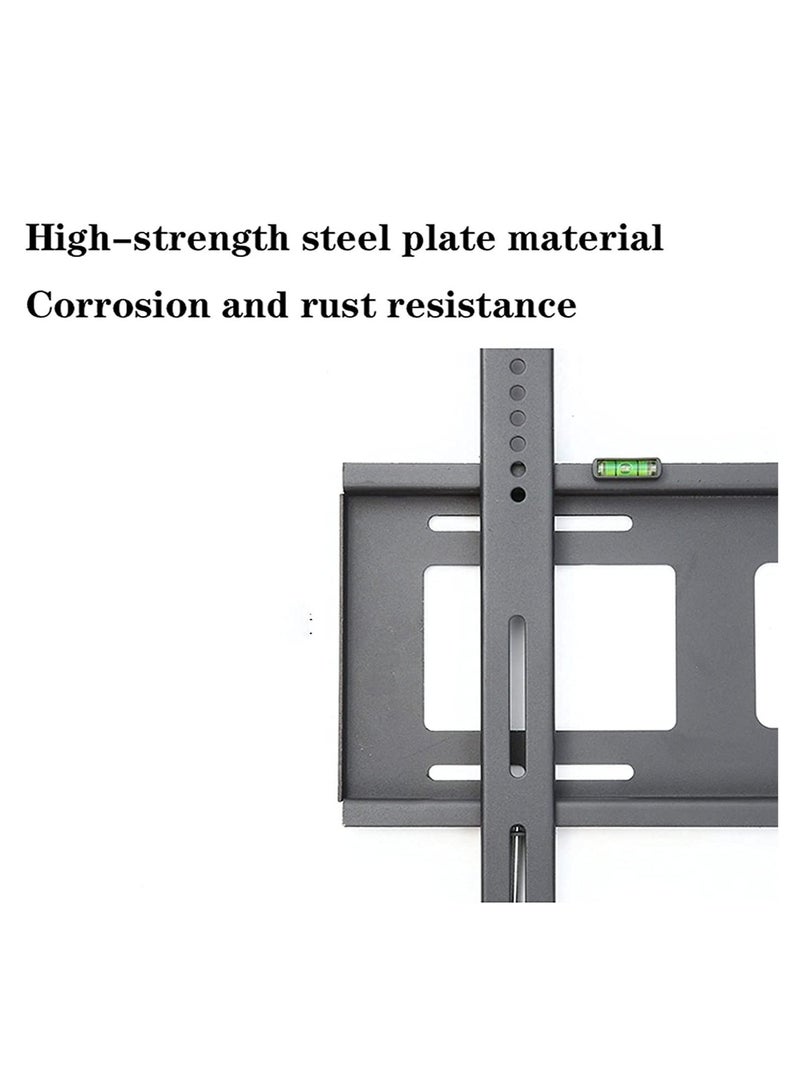 TV Mount Fixed TV Wall Mount Bracket Wall-mounted TV Stand with Spirit Level and Anti-drop Baffle Suitable for Most 60-100 Inch TVs Up to VESA 900x600mm - Image 3