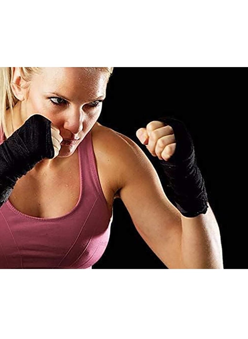 Gonice Boxing Hand Wraps Elasticated MMA Boxing Gloves Fist Protector 2.5 meter Bandages Mitts Boxing Wraps(2PCS) - Image 2
