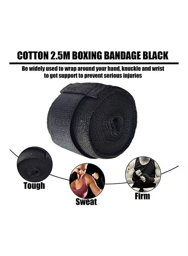 Gonice Boxing Hand Wraps Elasticated MMA Boxing Gloves Fist Protector 2.5 meter Bandages Mitts Boxing Wraps(2PCS) - Image 4