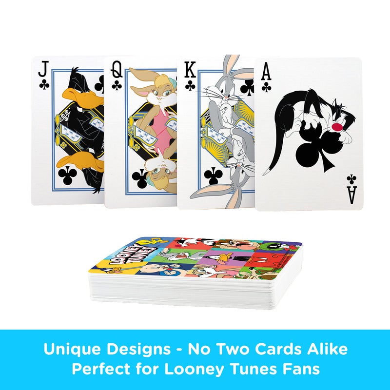 AQUARIUS Looney Tunes Playing Cards - Looney Tunes Themed Deck of Cards for Your Favorite Card Games - Officially Licensed Looney Tunes Merchandise & Collectibles - Image 3