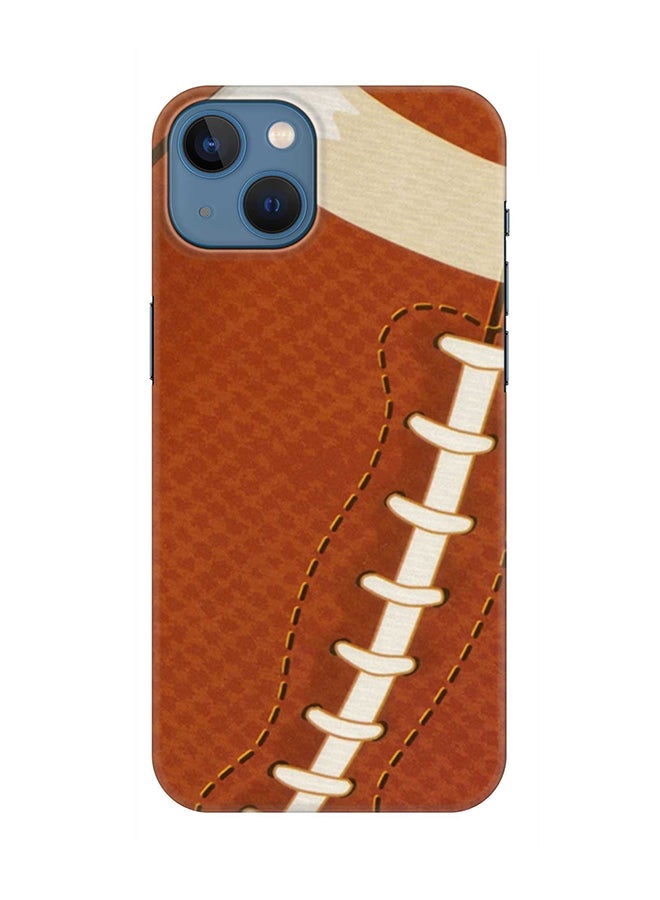 Stylizedd Case for Apple iPhone 14 Plus Case Slim Snap Classic Series Mobile Cover Hard PC Shield Matte Finish Print - Rugby Ball