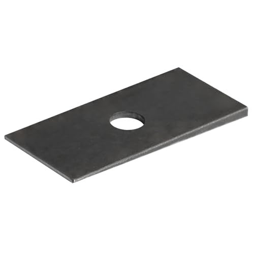 eoere 4 PCS Steel Shim Beveled Washers 2 Degree Axle Suspension Leaf Spring Underpinning Tapered Wedges - Image 5