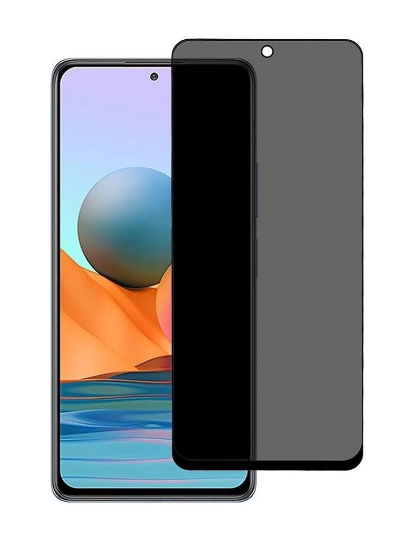 Super Tempered Glass Screen Protector Anti-Spy Privacy Designed For Xiaomi Redmi Note 10 5G Full Screen Coverage And Bubble Free - Image 1