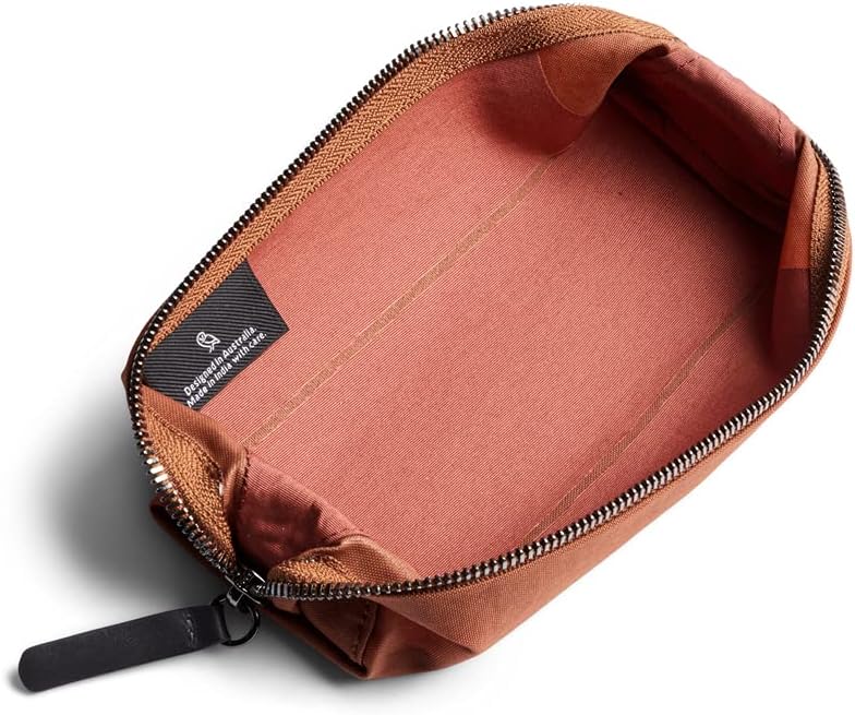 BELLROY Pencil Case (Zipper Closure, Slim Pen Case, Durable Woven Fabric, Holds Pens, Pencils, Cables & Personal Items) (Bronze) - Image 3