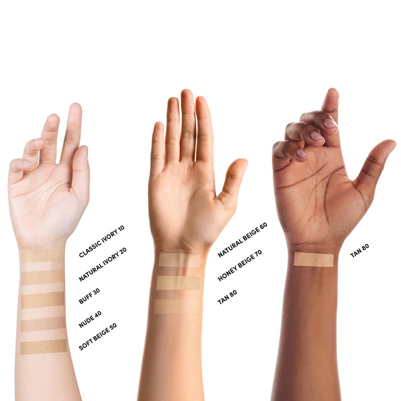 Neutrogena Mineral Sheers Loose Powder Makeup Foundation, Lightweight Face Makeup, Sheer to Medium Buildable Coverage, Sensitive Skin Foundation with Vitamins A, C, & E, Classical Ivory 10, .19 oz - Image 5