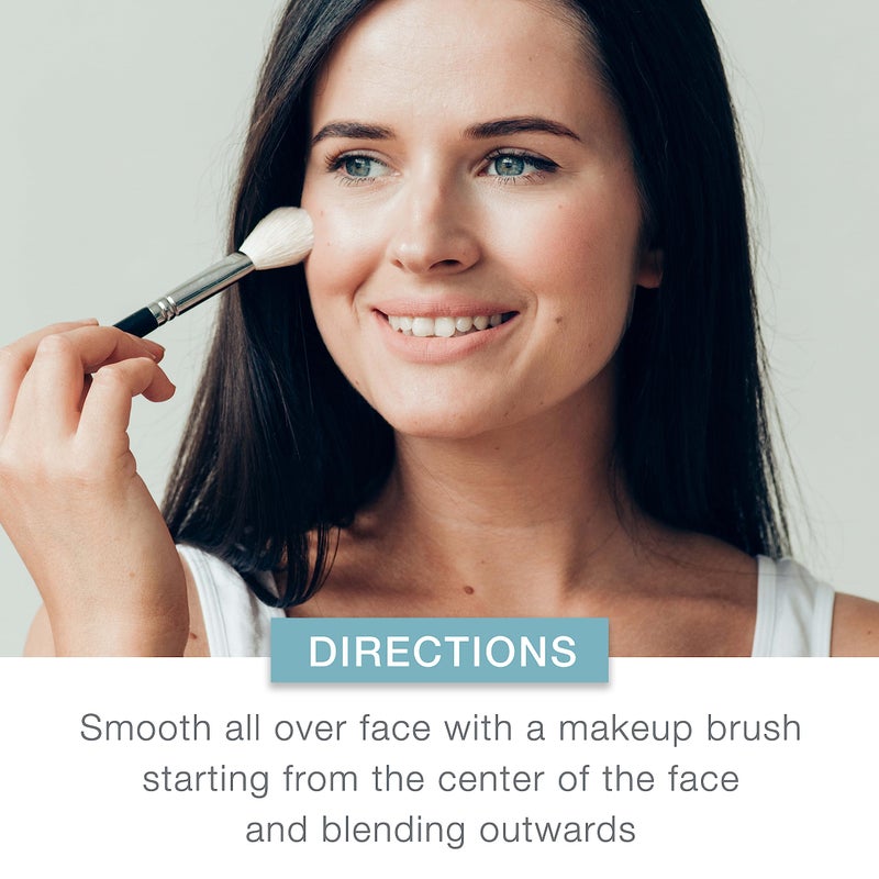 Neutrogena Mineral Sheers Loose Powder Makeup Foundation, Lightweight Face Makeup, Sheer to Medium Buildable Coverage, Sensitive Skin Foundation with Vitamins A, C, & E, Classical Ivory 10, .19 oz - Image 4