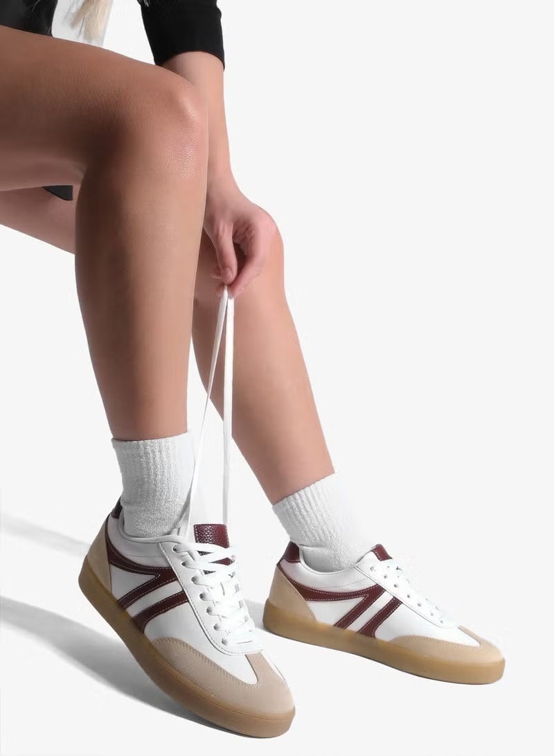 MARJIN Margin Women's Sneaker Lace-Up Flat Sole Sports Shoes Tiyone - Image 2
