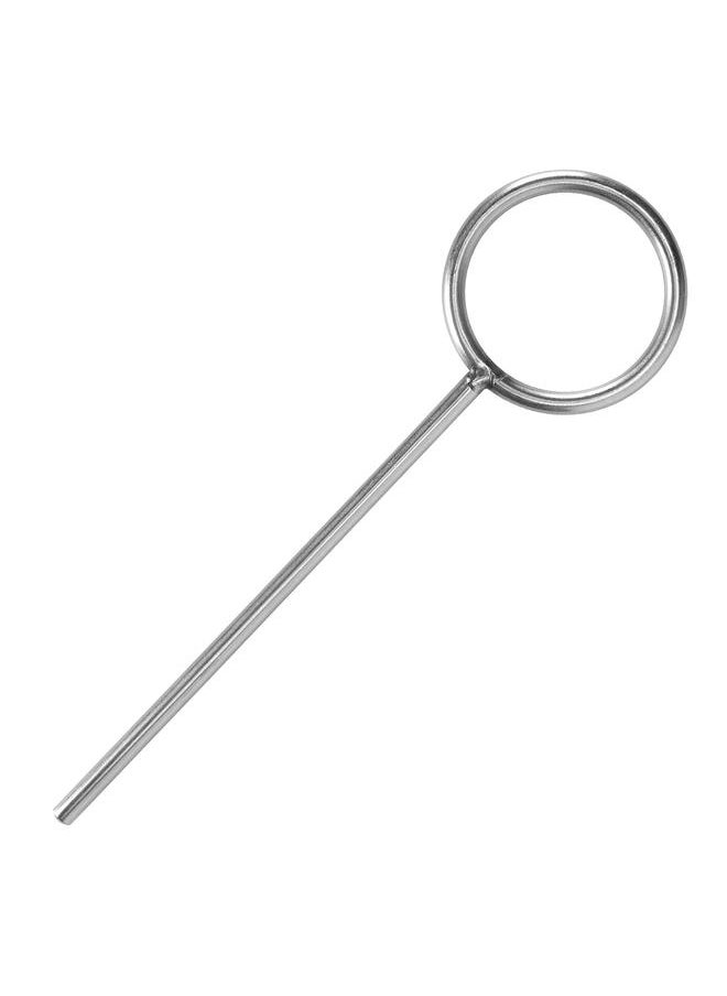 Thoraya Laboratory Stainless Steel Support Ring Sturdy Corrosion Resistant Laboratory Experiment60mm / 2.4in  - Image 2