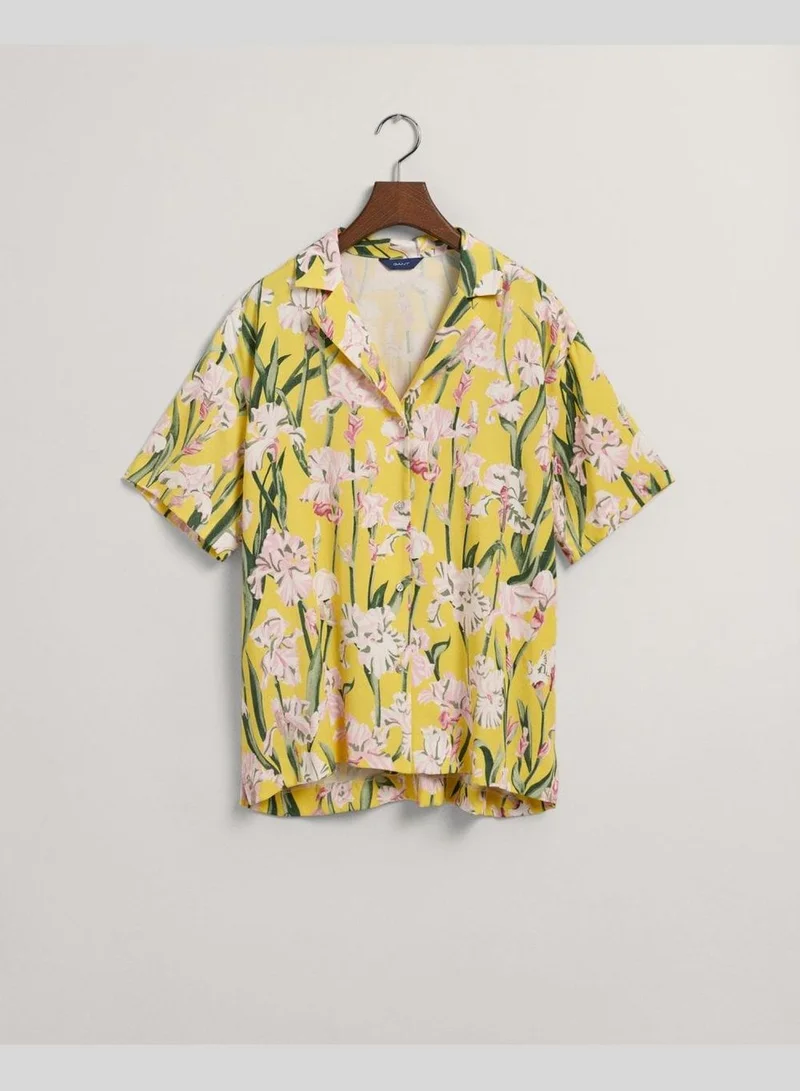 GANT GANT Iris Print Short Sleeve Pajama Shirt