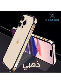 Frame Back Ip14 x-leader IP 14 Pro Max Protective frame with elegant protective lenses ...
