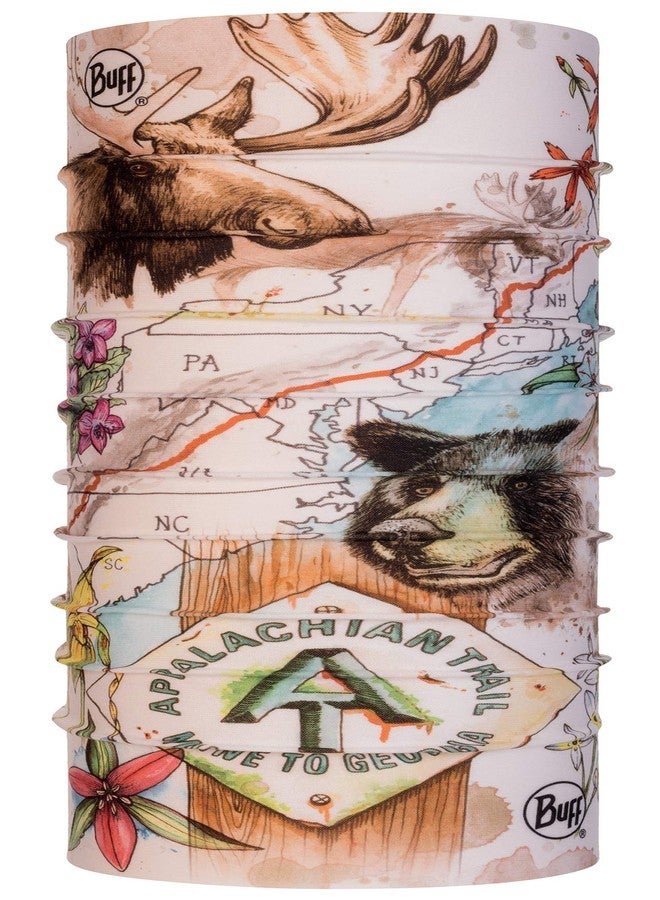 Buff Original EcoStretch Neck Gaiter, UPF 50 Sun Protection, Breathable, Versatile, Quick Dry Face Mask, Appalachian Trail, Adult Size - Image 1