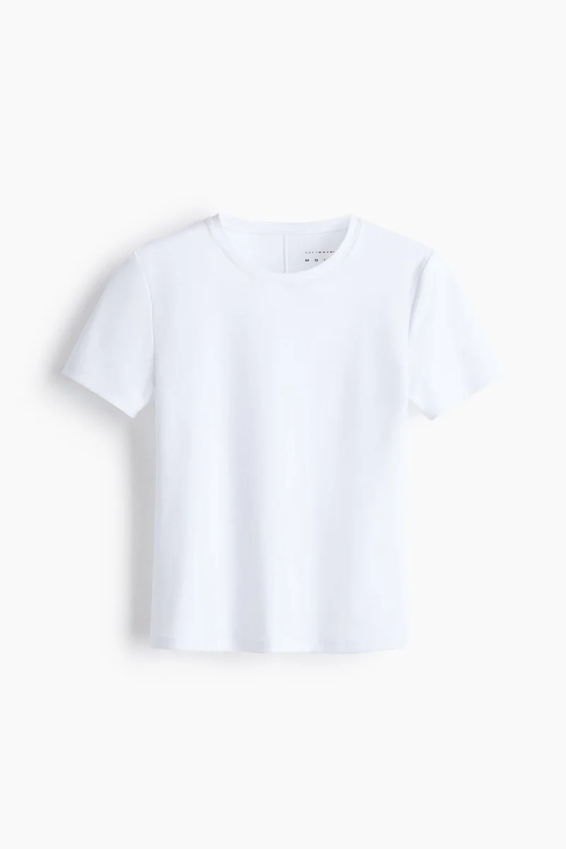 H&M  Sports T-shirt with SoftMove™ for Women | Best Price UAE