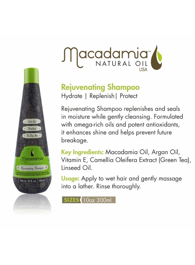 Macadamia Professional Macadamia Rejuvenating Shampoo – Strengthening & Moisturizing Care 300ml - Image 4
