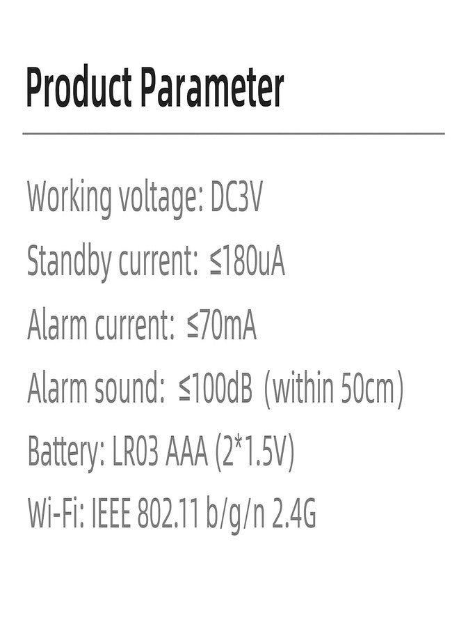 ZETABYTE UK Smart Water Leak Sensor WiFi | Wireless Flood & Overflow Detector with Sound Alarm | Remote Monitoring via Smart Life App - Image 3