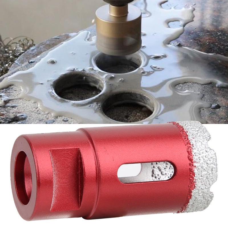 Brazed Diamond Core Drill Bit Hole Saw Cutter for Stone Concrete Ceramic Tile30mm - Image 5