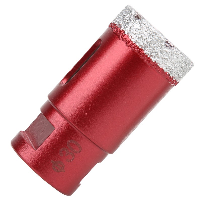 Brazed Diamond Core Drill Bit Hole Saw Cutter for Stone Concrete Ceramic Tile30mm - Image 3