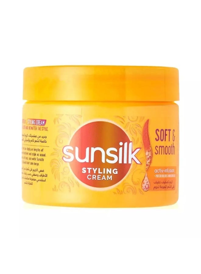 Sunsilk Styling Cream Provides Soft and Smooth Hairs Hair Cream- 275ml - Image 1